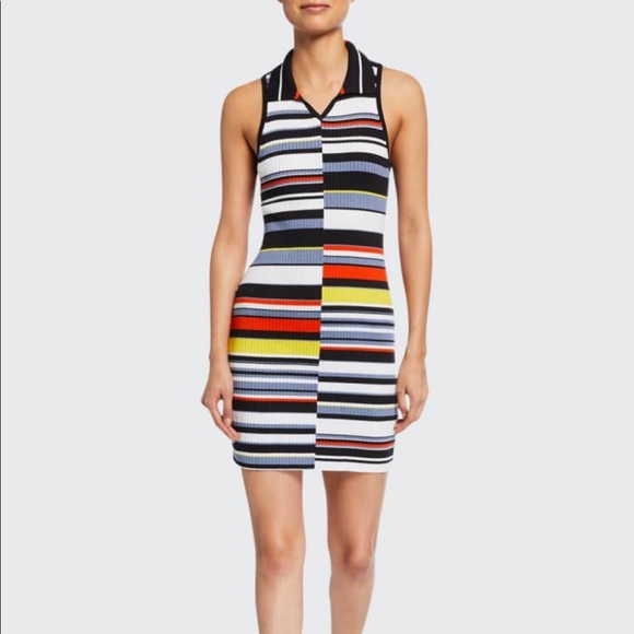 rag & bone Dresses & Skirts - COPY - RAG & BONE
Mason Striped Sleeveless Mini Dress